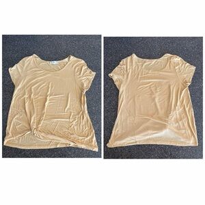 Casual Tan T-Shirt